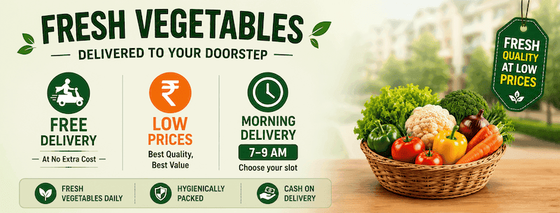 Fresh Vegetables Delivered to Your Doorstep